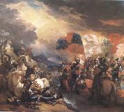 Benjamin West Edward III Crossing the Somme (mk25) oil on canvas